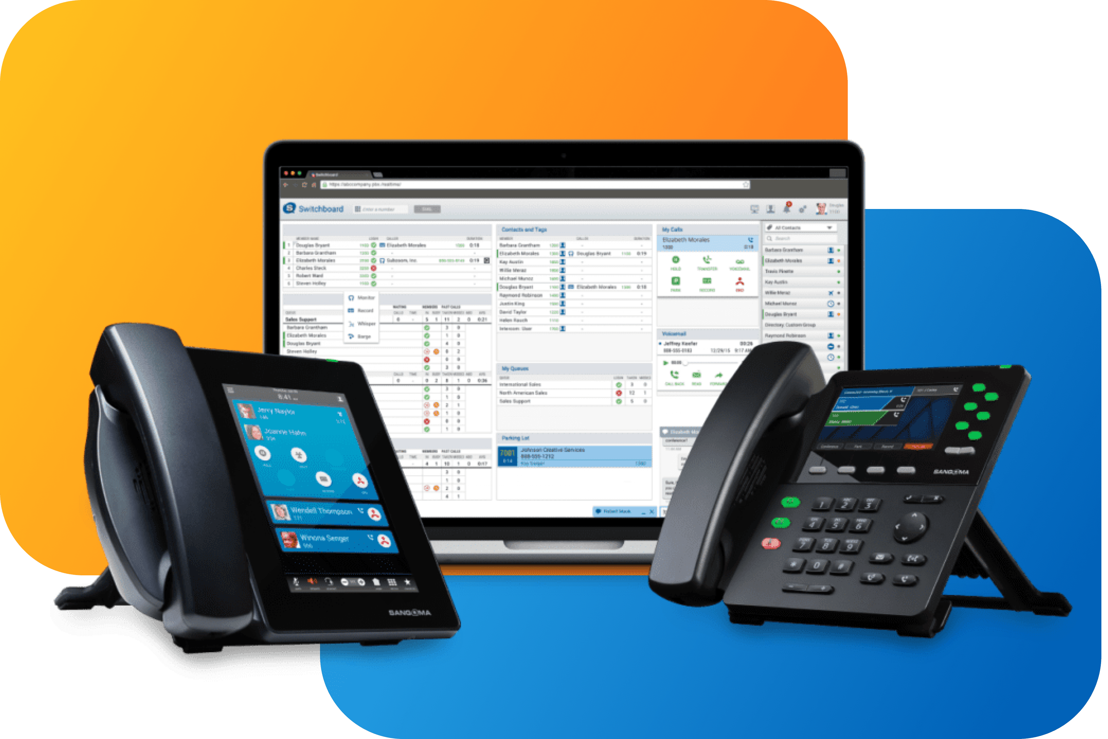 MLGC’s Hosted PBX systems